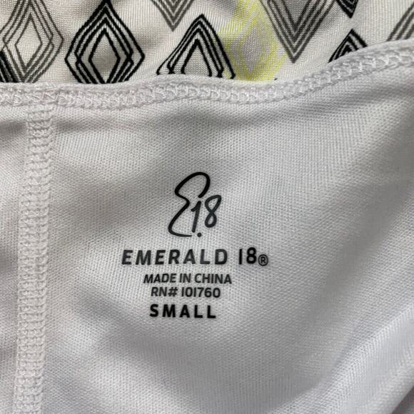 Emerald 18 Skort Womens S Small Multi Diamond Ikat Lined Shorts Pockets Golf - Picture 6 of 10